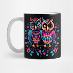 Owl Couple Valentine Mug